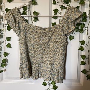 Off the shoulder blouse